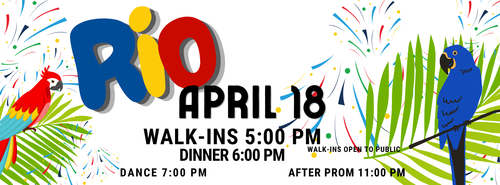 PROM: Rio  April 18th 2026