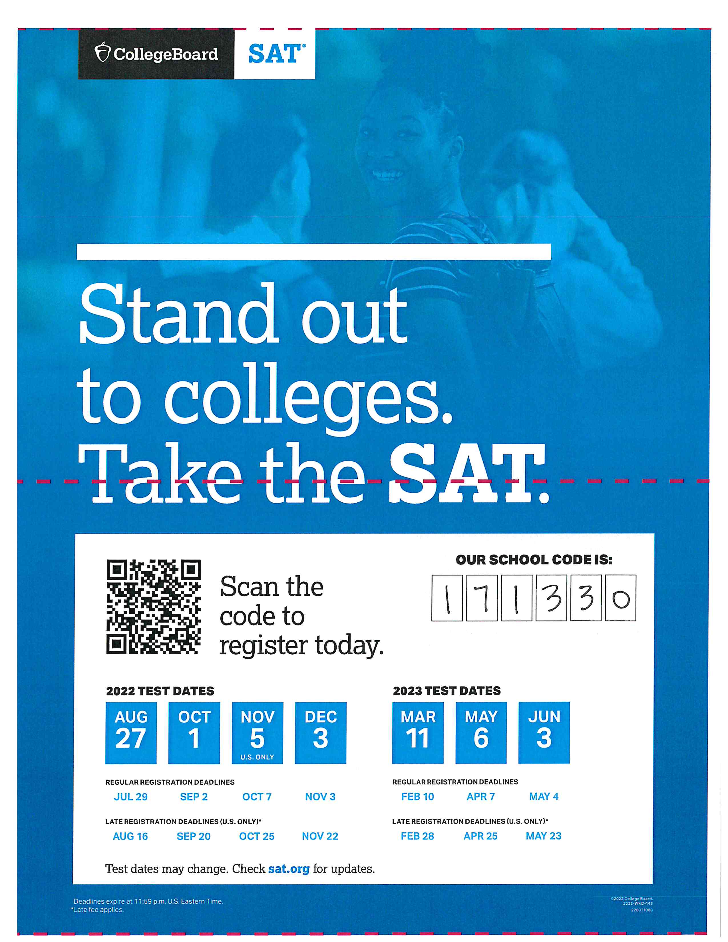ACT & SAT TESTING Hesston High School