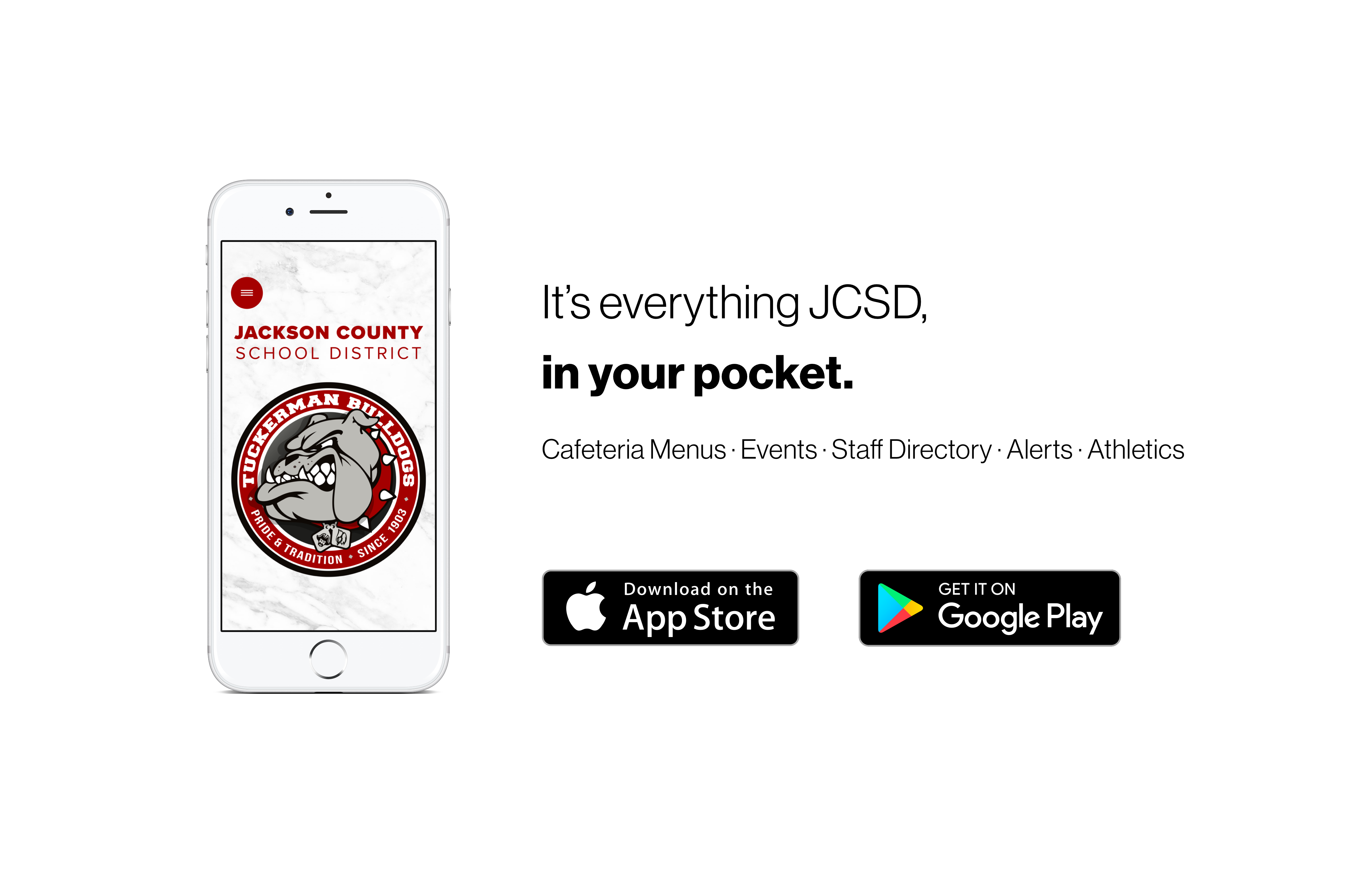 It's everything JCSD, in your pocket. 