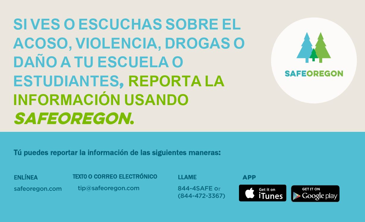 Safeoregon Spanish