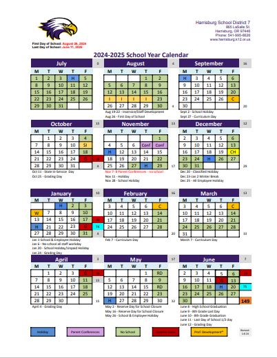 hsd calendar 