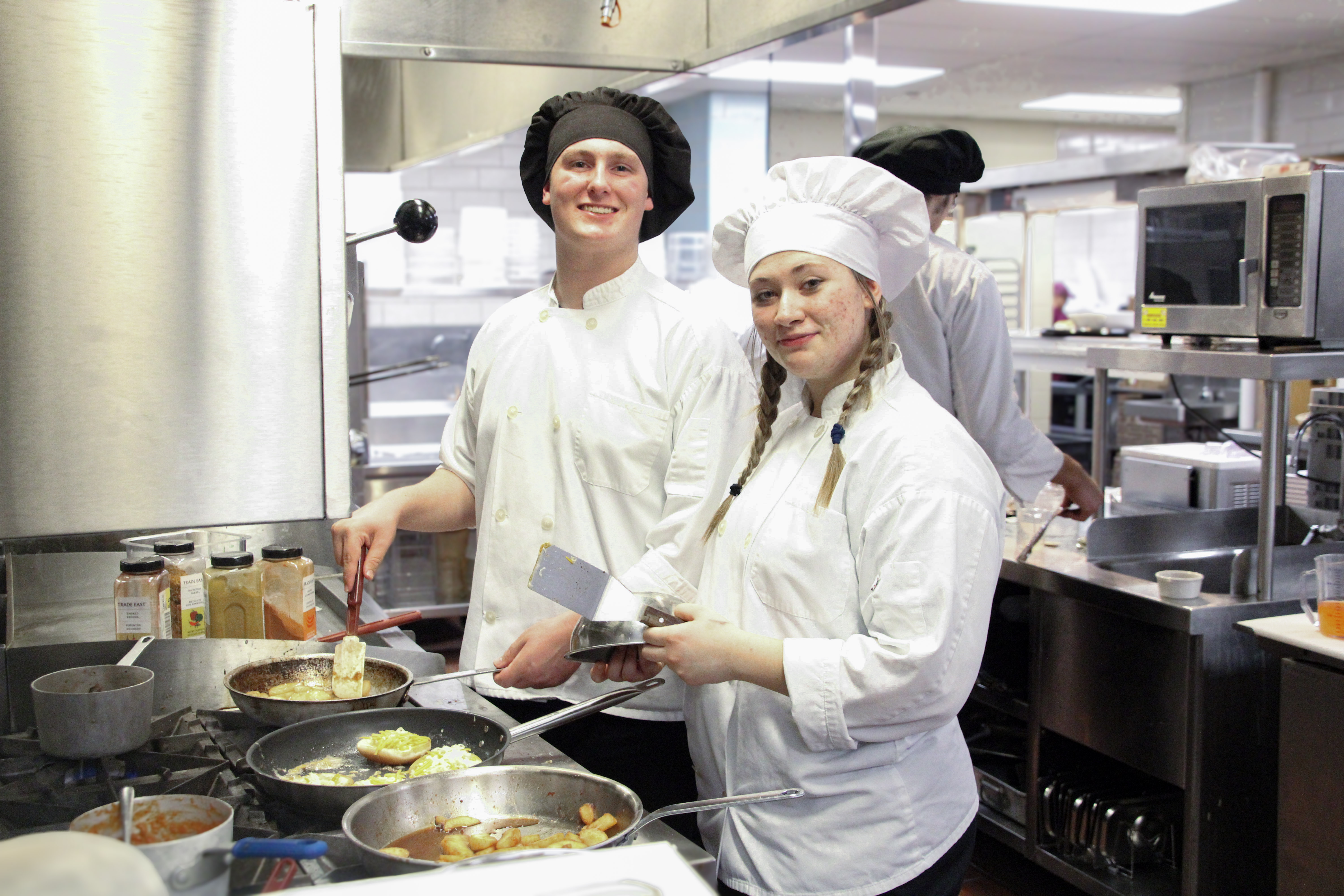 culinary arts student