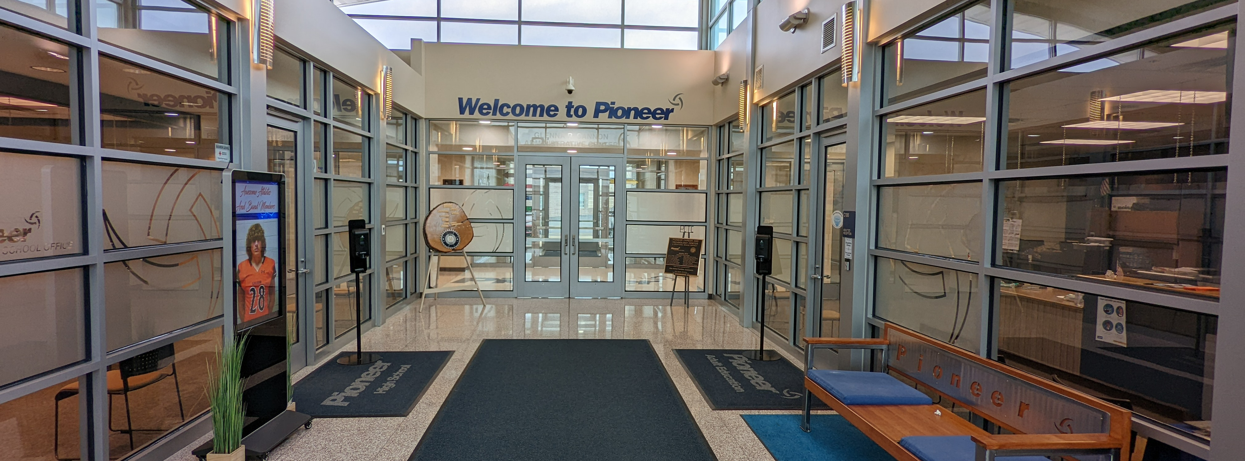 Pioneer entrance