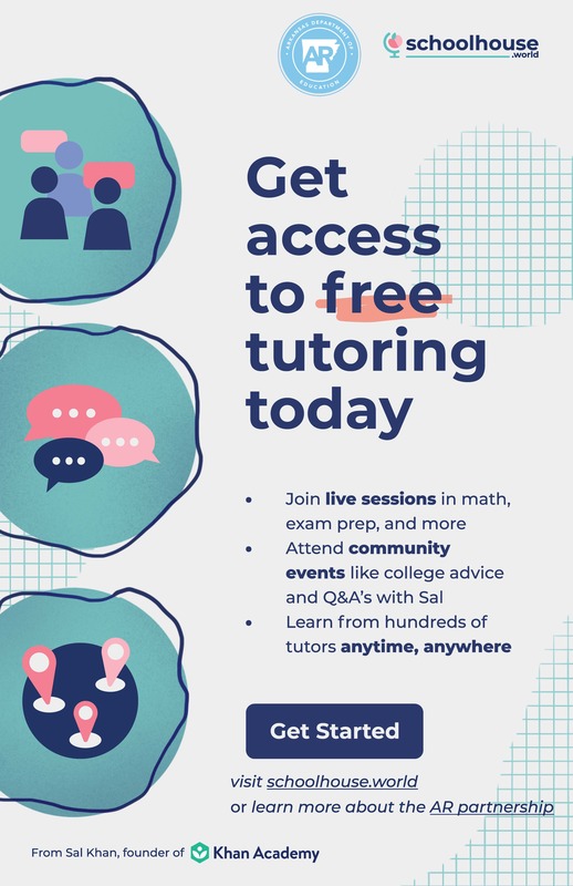 Get access to free tutoring today!