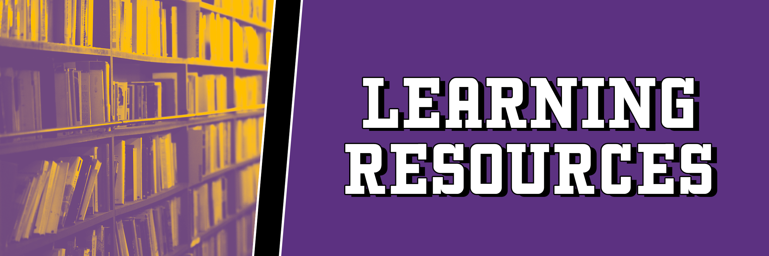 learning resources banner