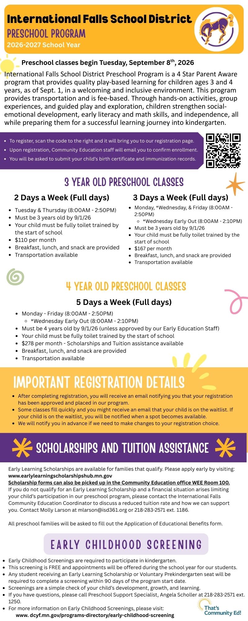 Preschool Infographic