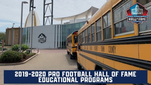 2019-2020 pro football hall of fame educational programs