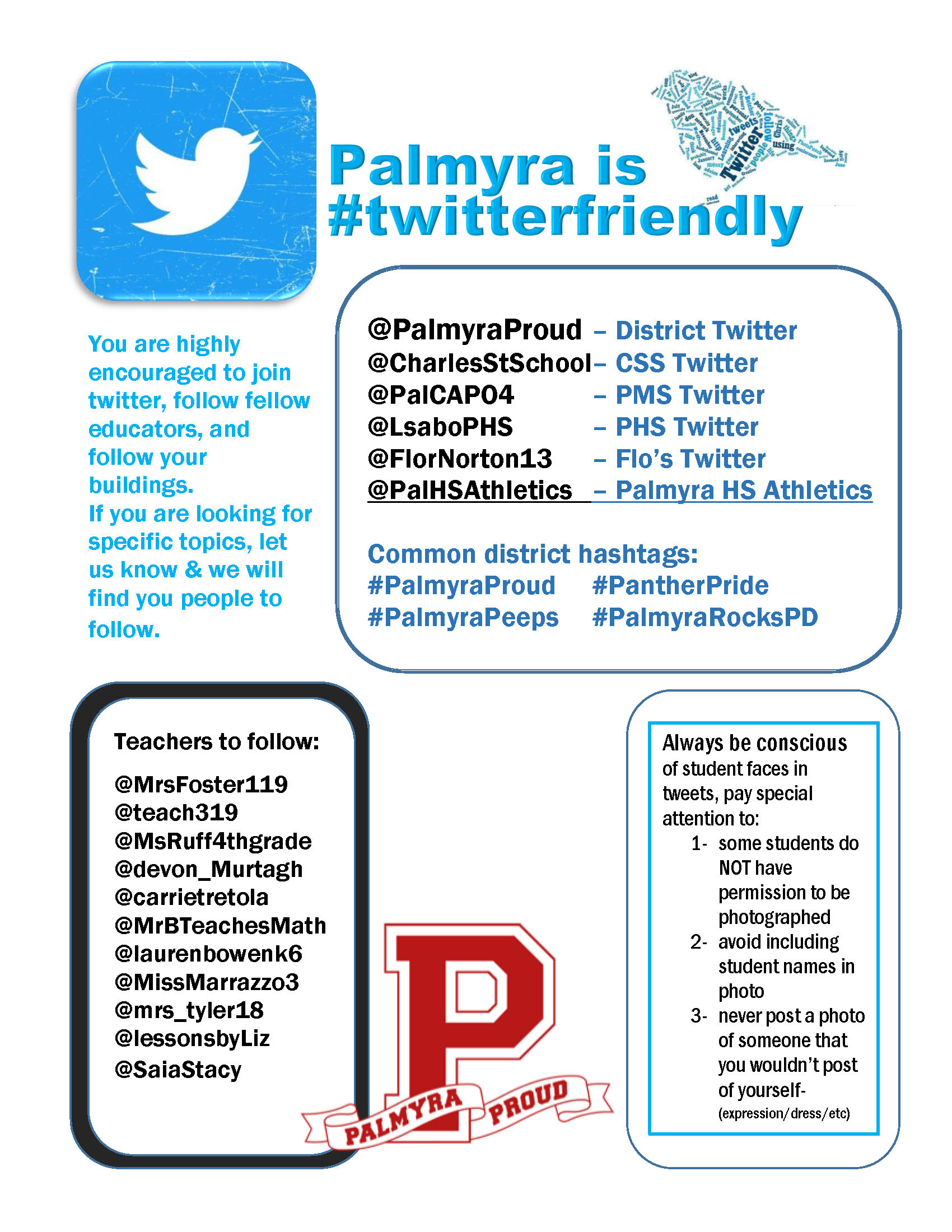 Palmyra is twitter friendly