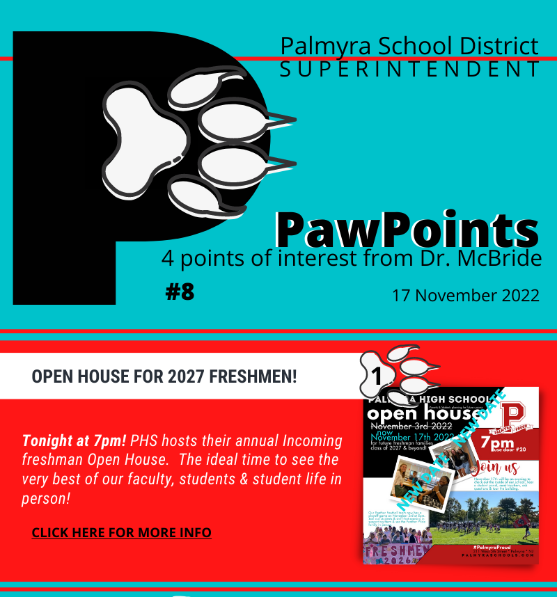 pawpoints 8 with open house featured