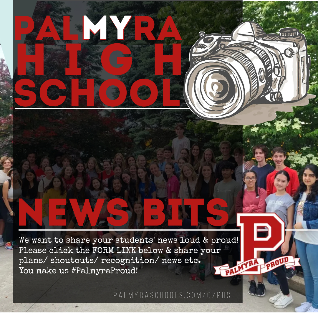 MY High School Palmyra news bits with camera
