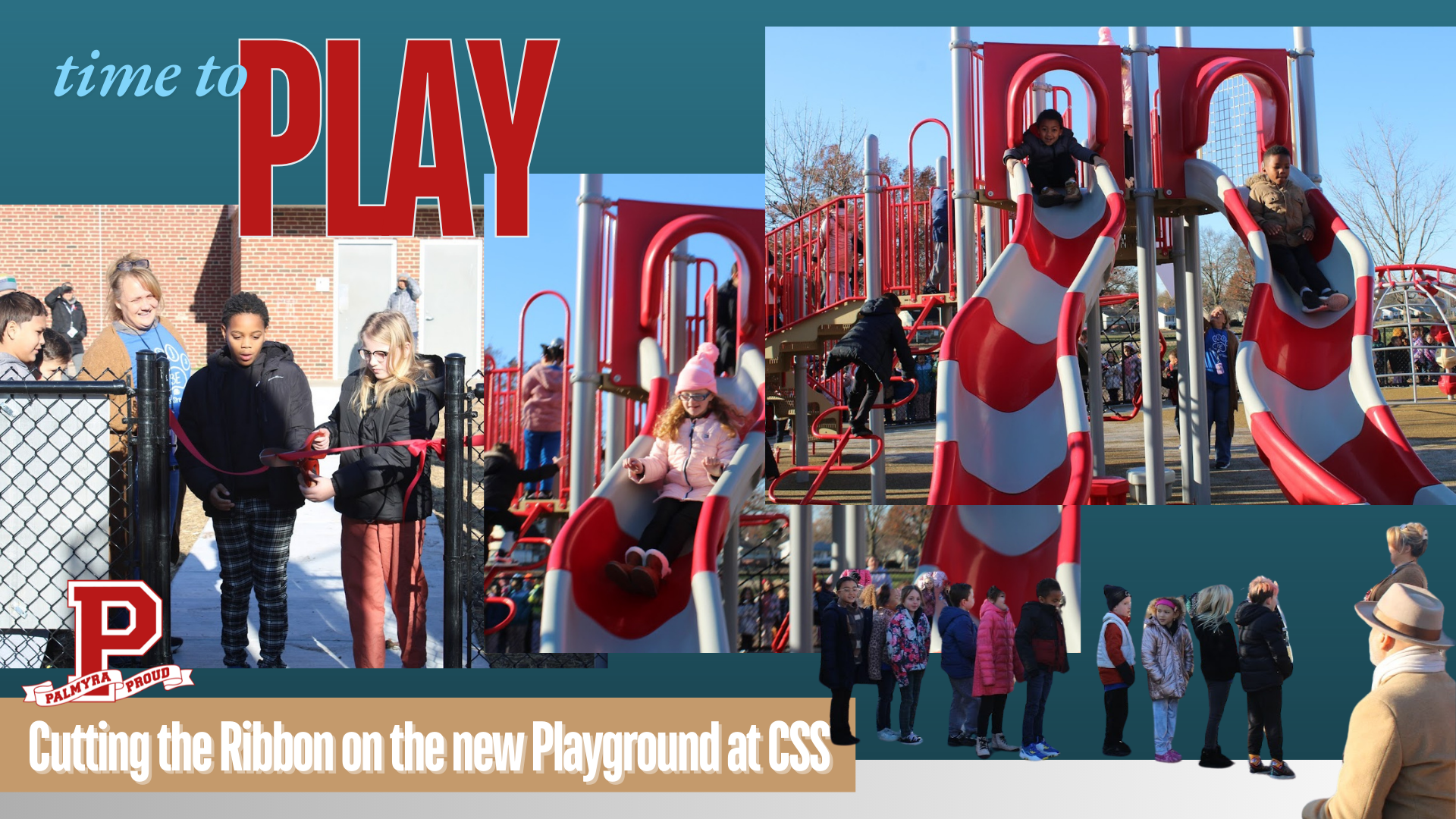 collage of students on new css playground