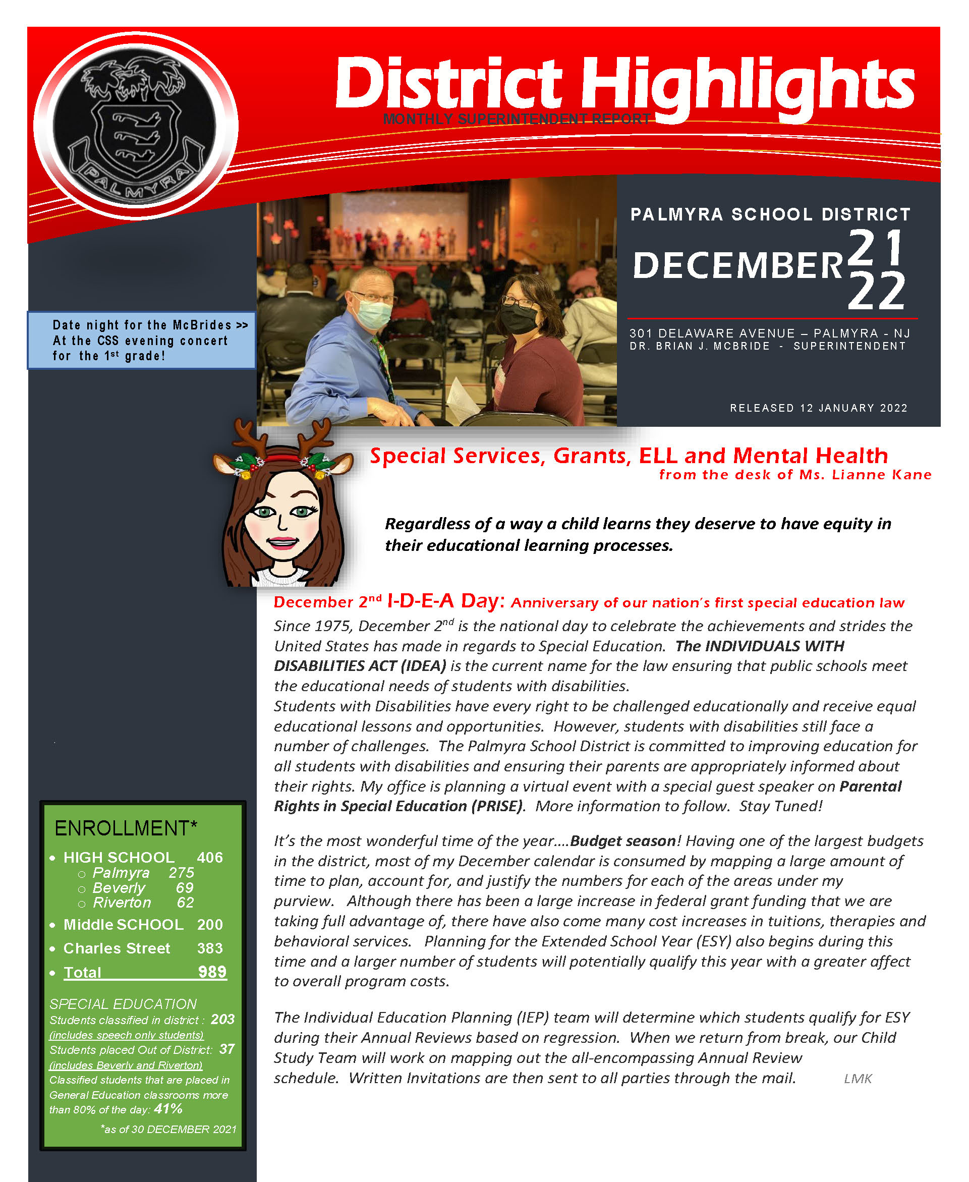 12 December Newsletter