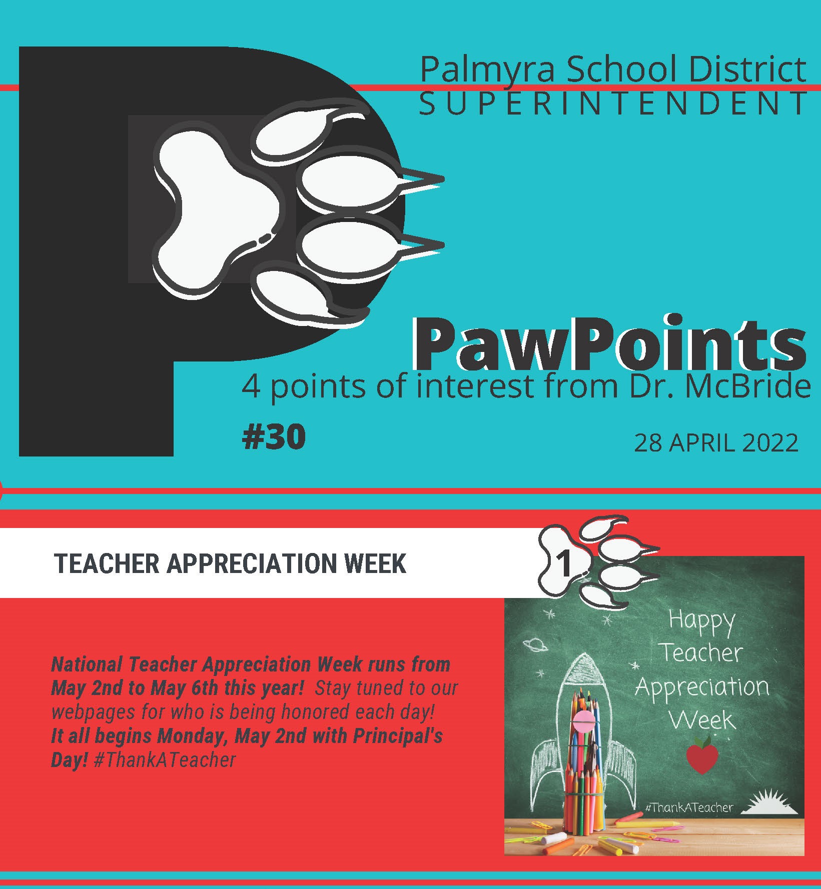 PawPoints30-teacher appreciation week flyer