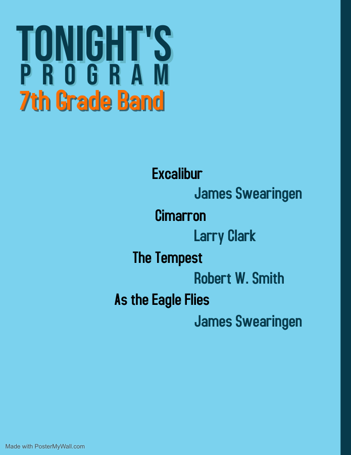 7th grade band program