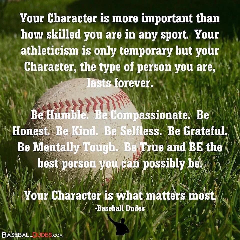 character is the most important