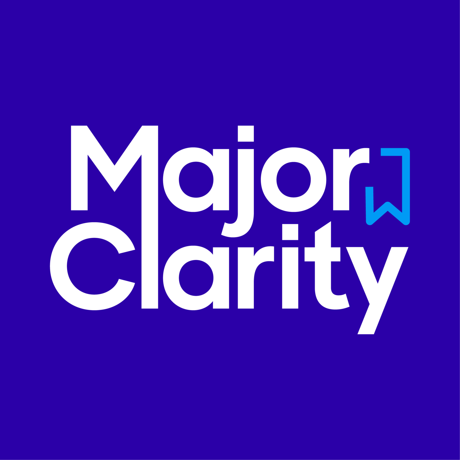 logo for career  planning MAJOR CLARITY