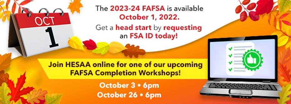 hesaa workshop for FAFSA