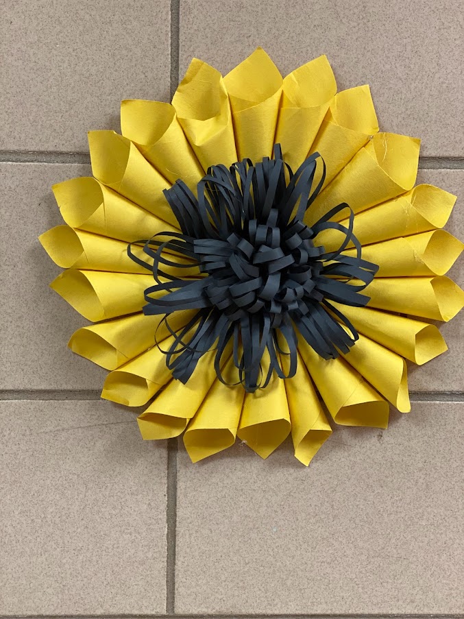 frosh blossom made of paper