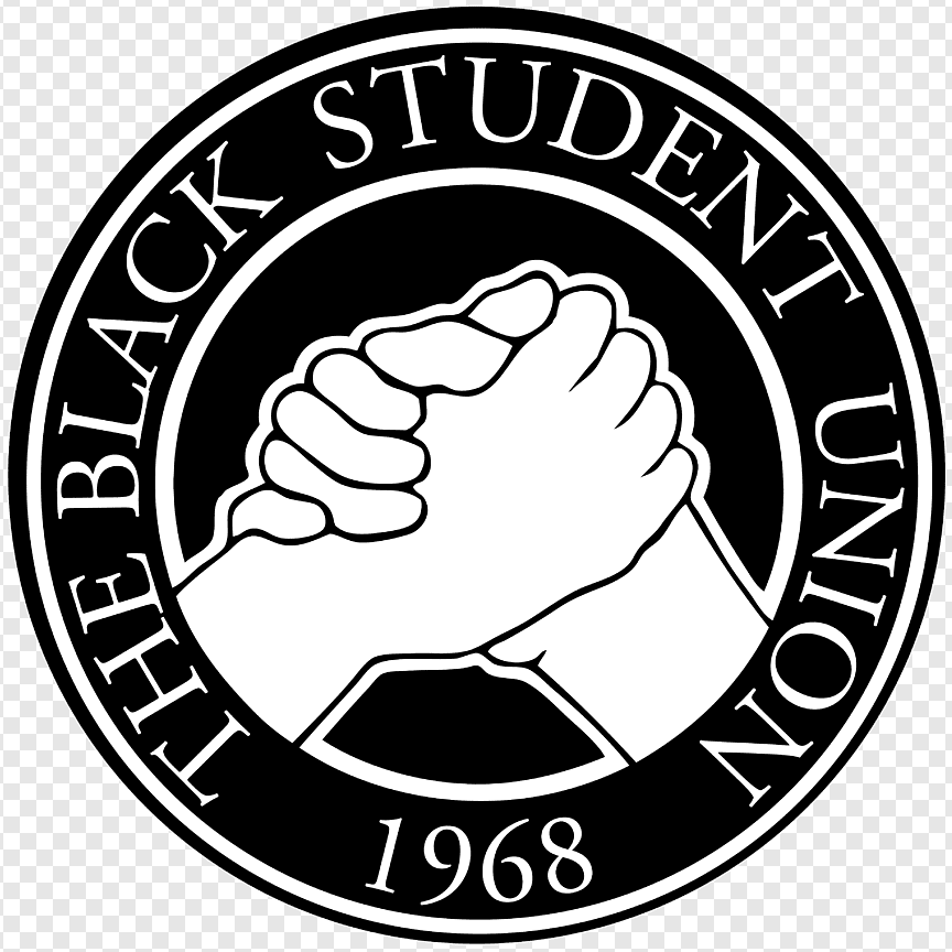 black student union logo clasped hands