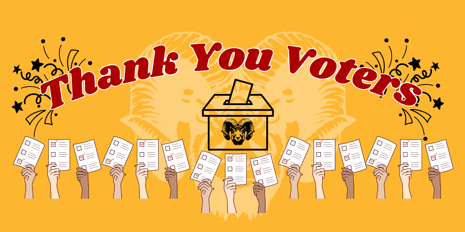 Thank you voters