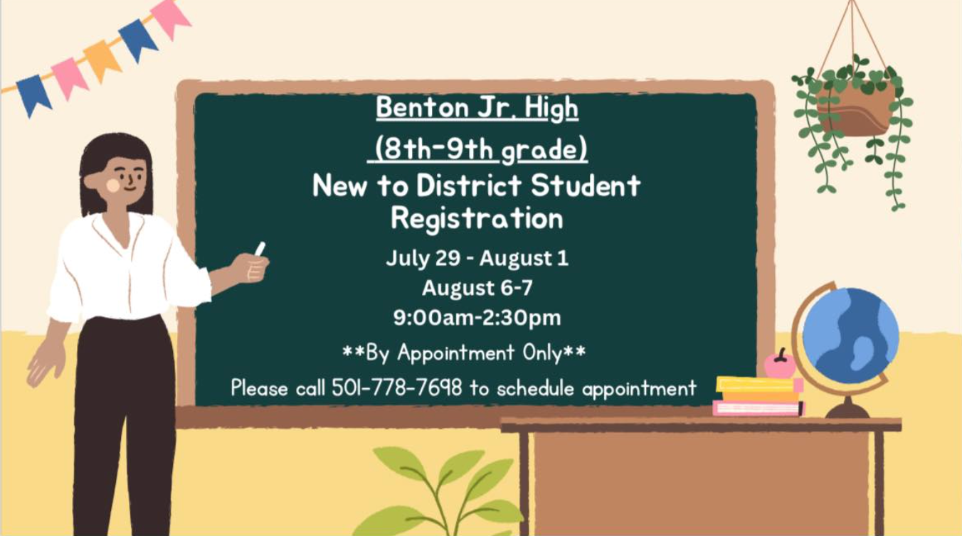 Benton Jr. High Registration