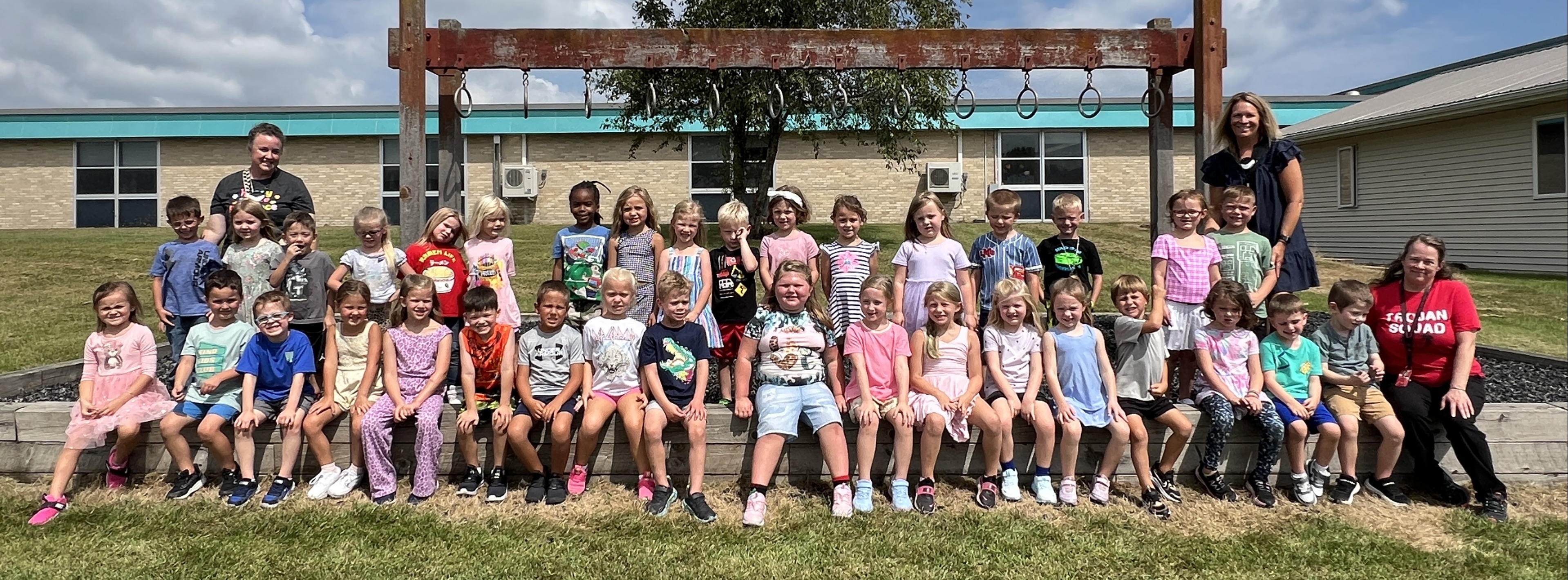 Kindergarten classes with Mrs. Converse &amp; Mrs. Frana