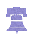 A purple bell