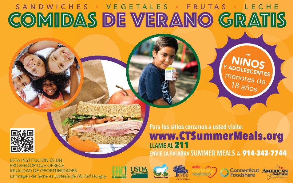 Summer Meals Graphic Spanish - click for link