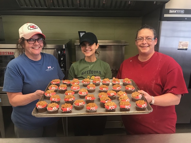 Mahomes Cupcakes for Superbowl 2020