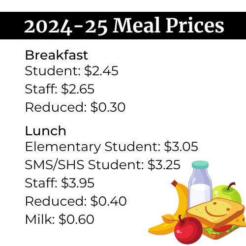 2024-25 Meal Prices