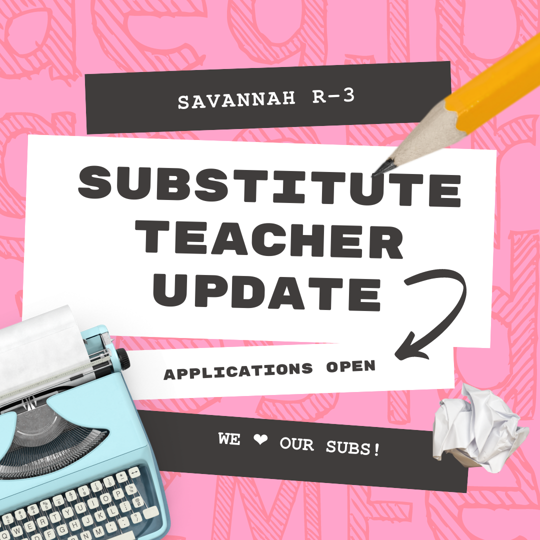 Substitute Teacher Update