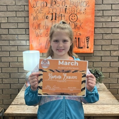 London Elementary Student of the Month