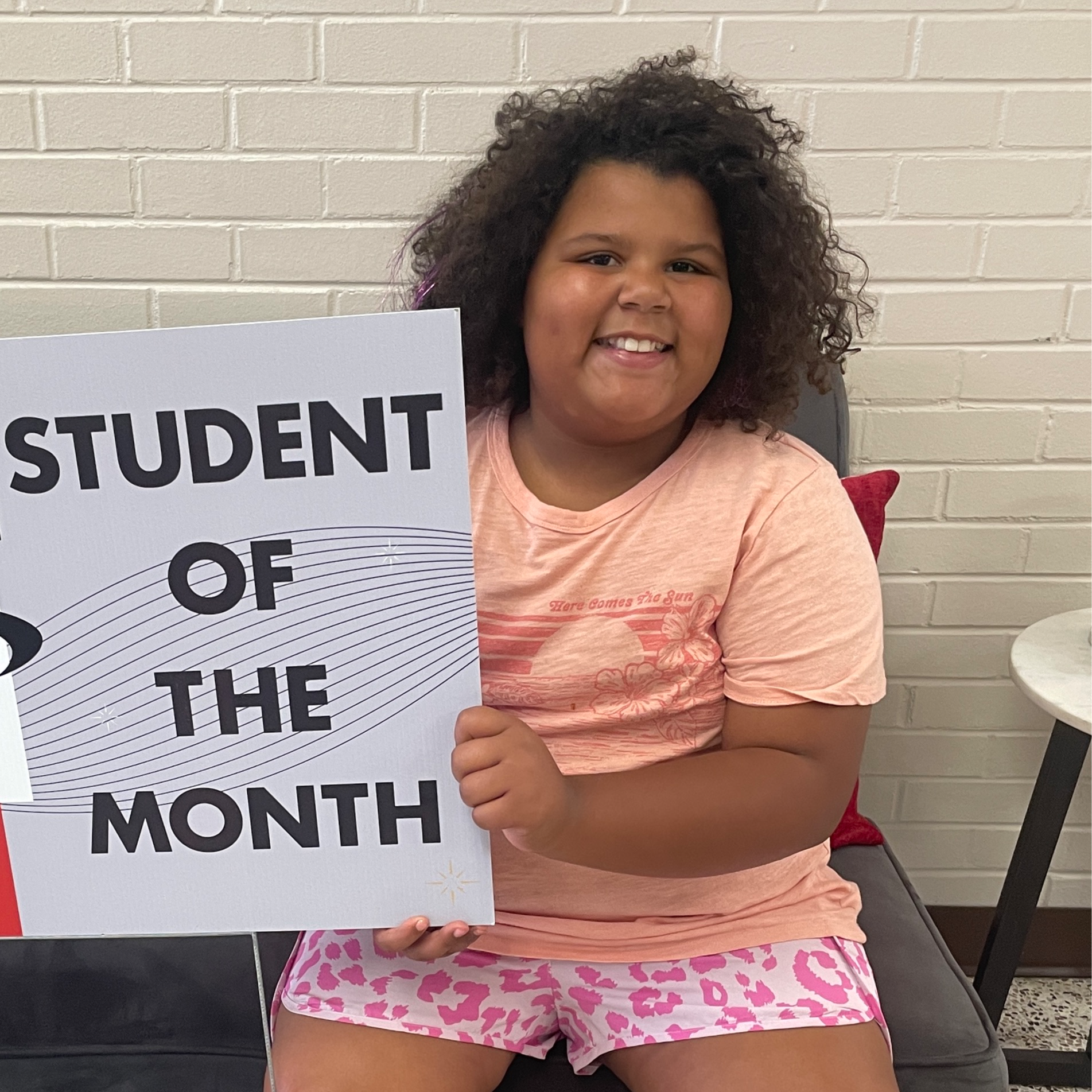 Dwight Elementary Student of the Month 