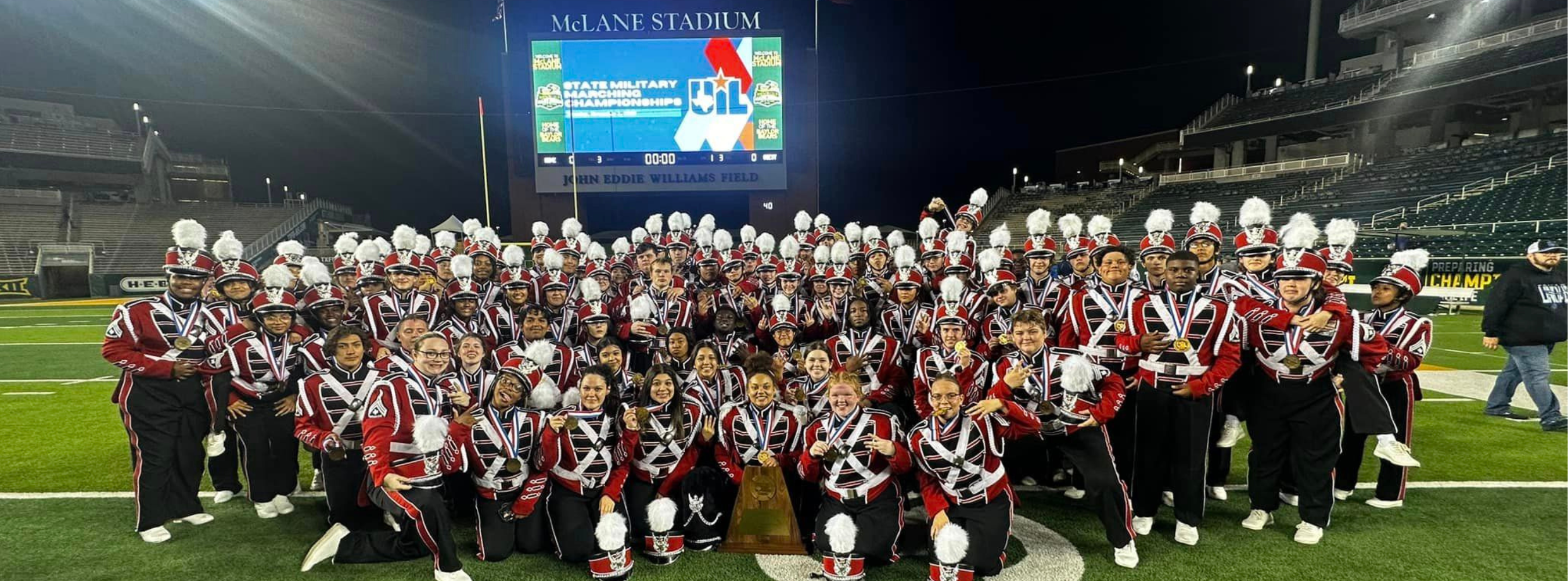 Battlin' Bulldog Band wins third place at UIL State Marching Contest