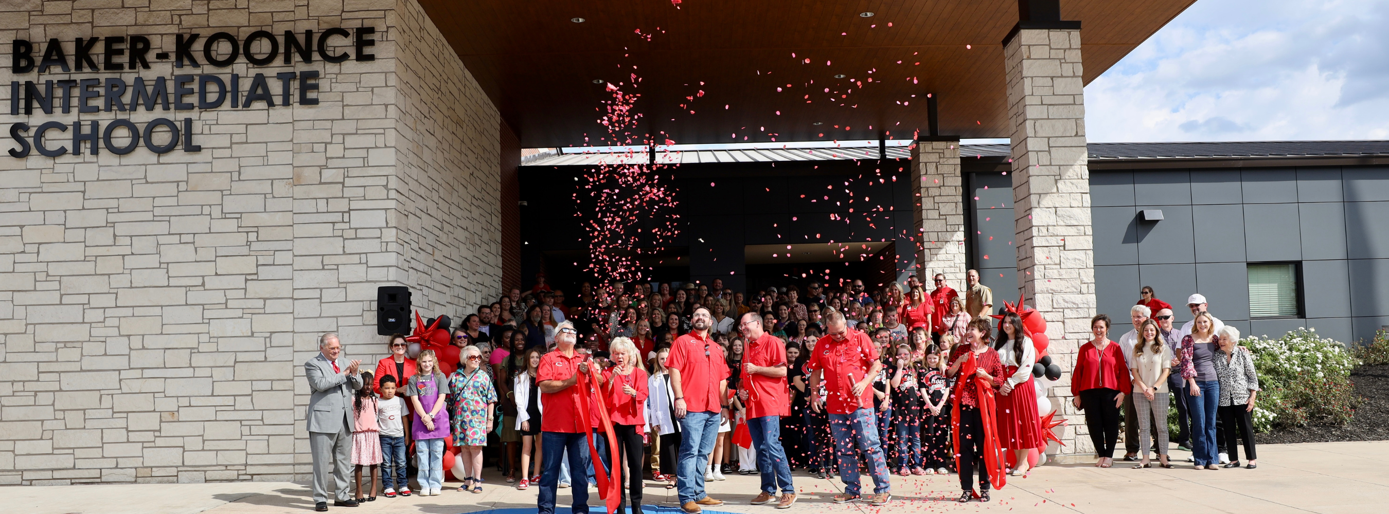 Baker-Koonce Intermediate School Ribbon Cutting