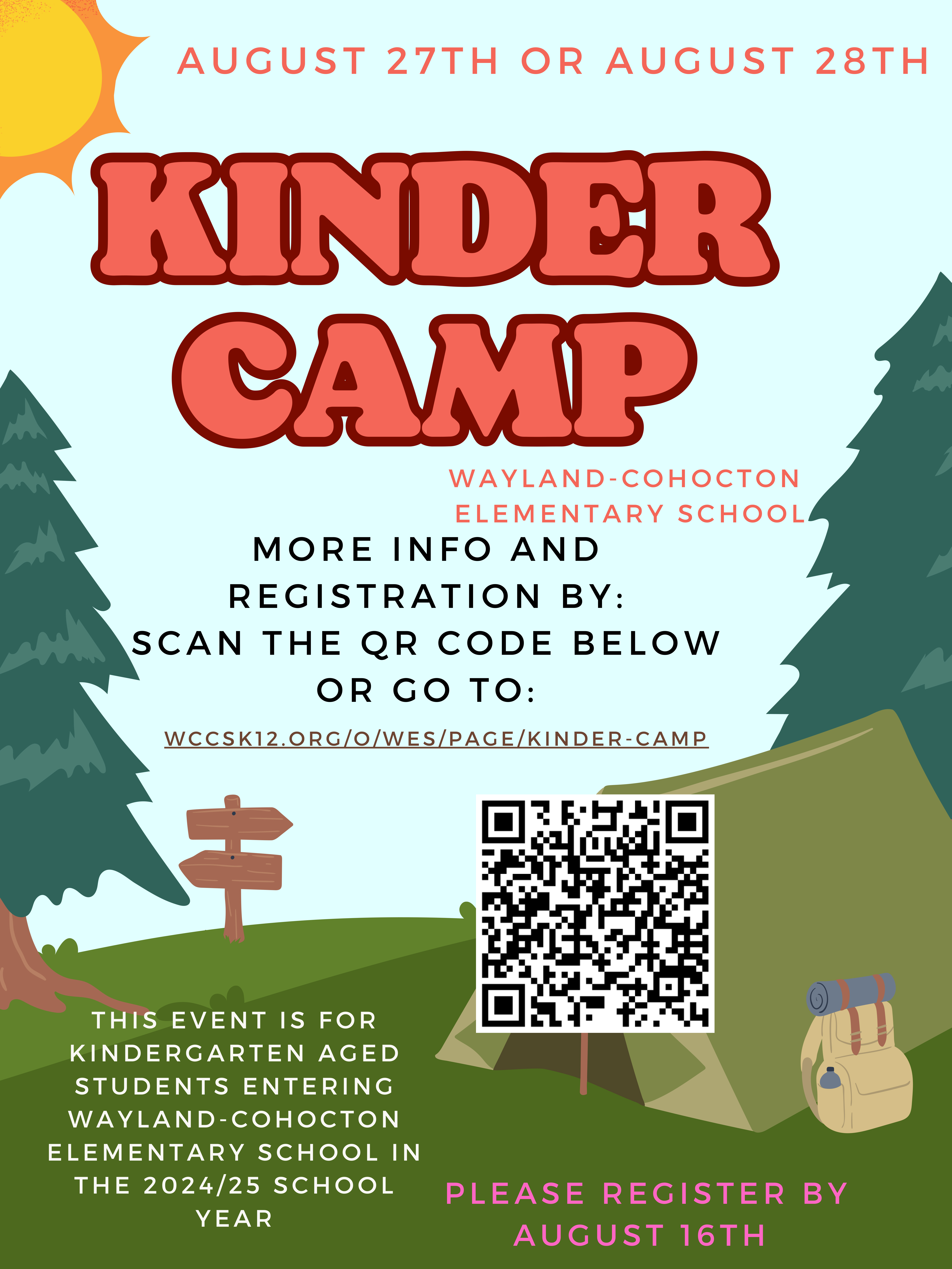 kinder camp logo