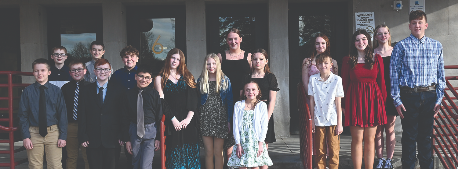 National Junior Honor Society Induction ceremony