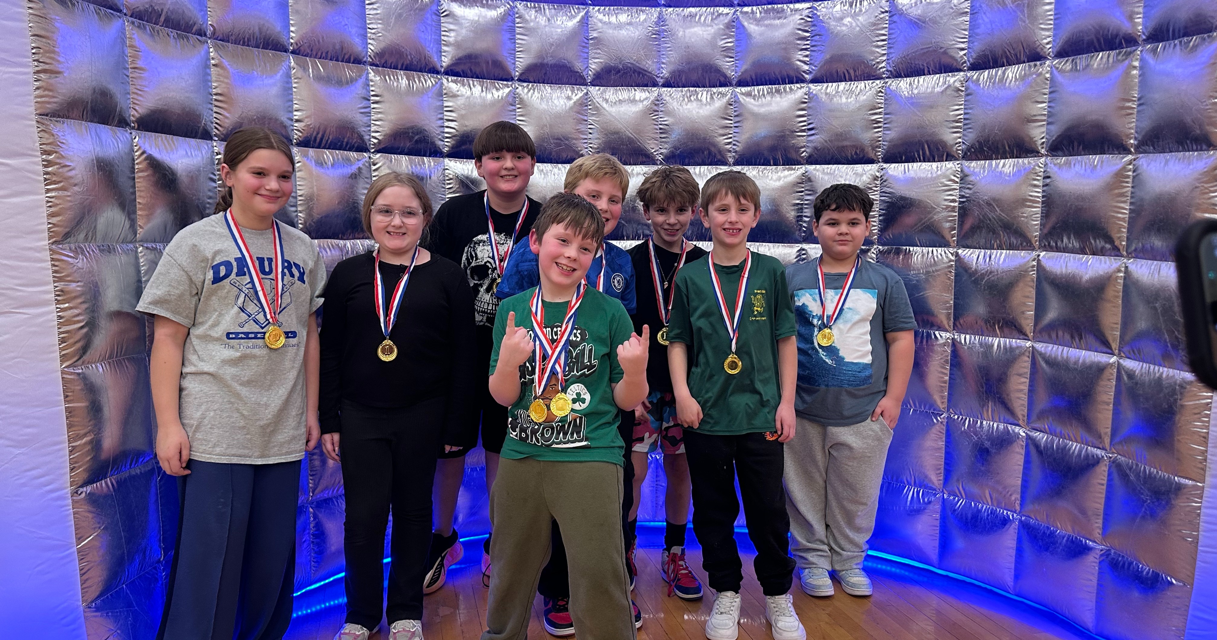 CPES P.E. Power Hour end of session champions