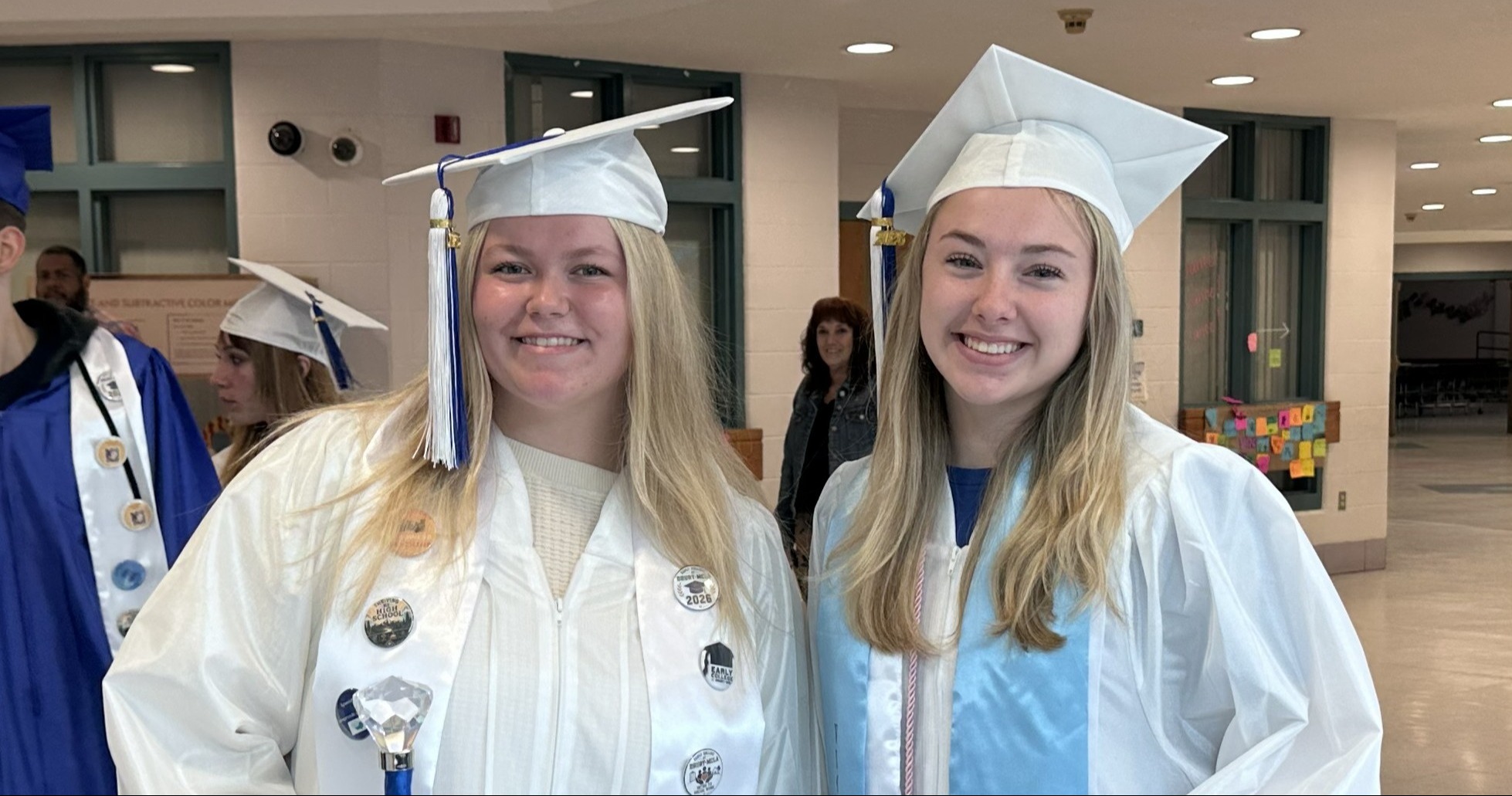 Photo of Drury Grads walk the halls of Brayton
