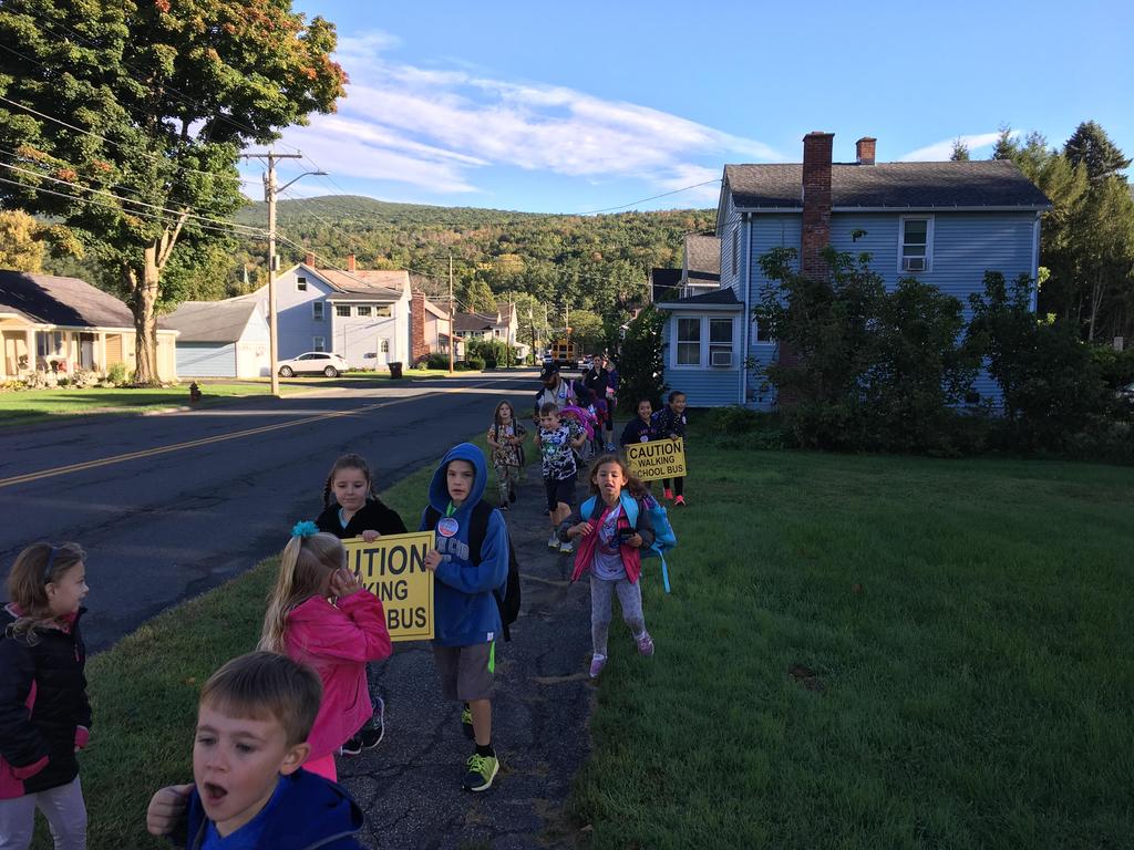 Walk To School --September 27, 2018
