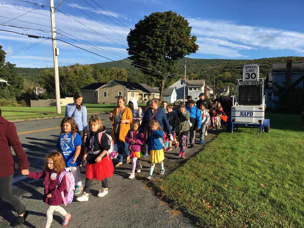 Walk To School --September 27, 2018