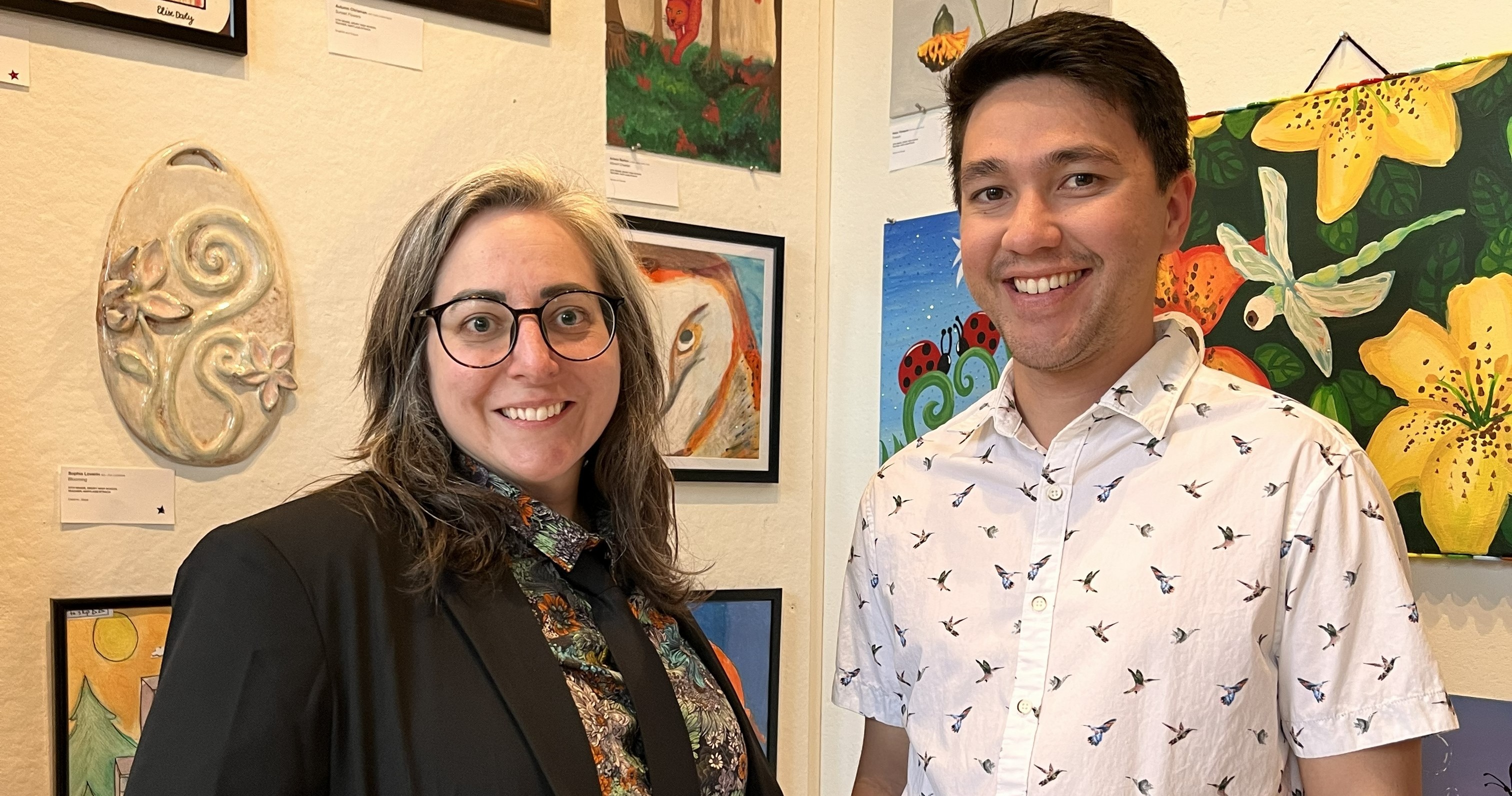 Art teachers at Teen Invitational