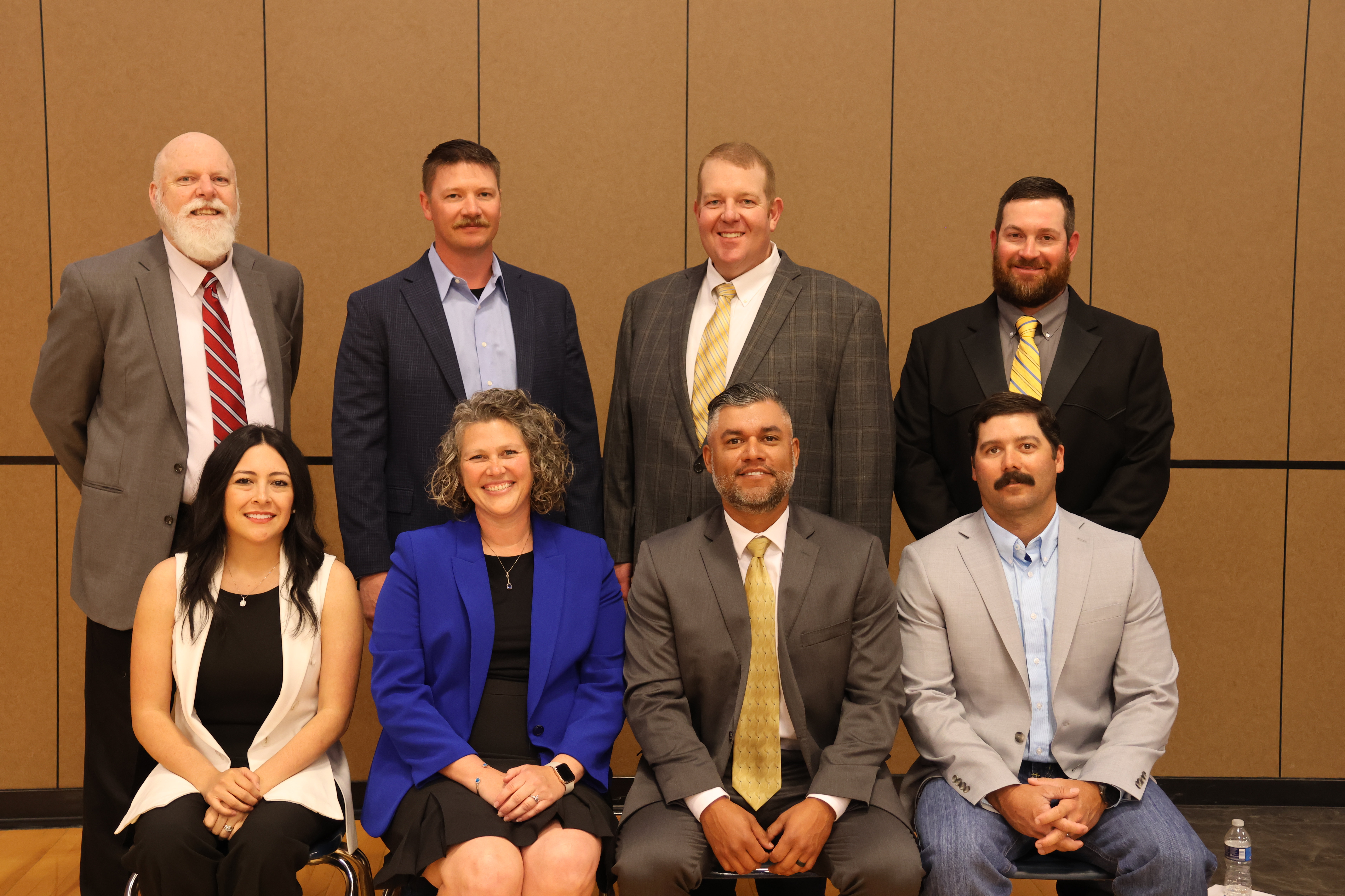 Board of Trustees pictured at graduation