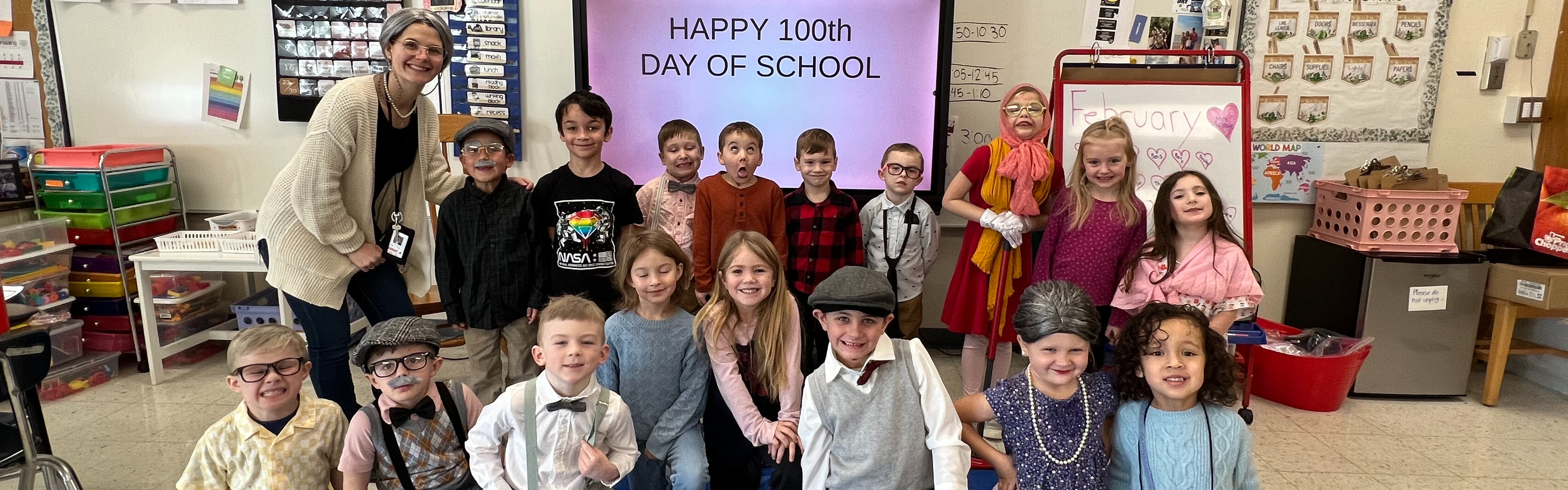 100 days of school