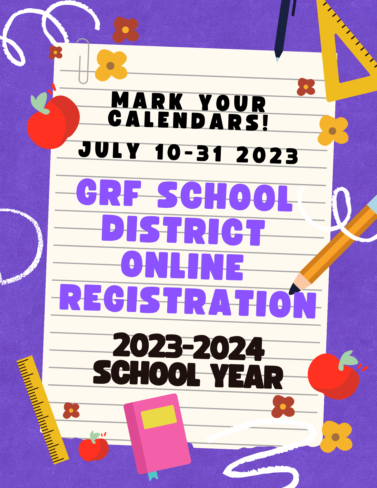 GRF Online Registration Flyer 5