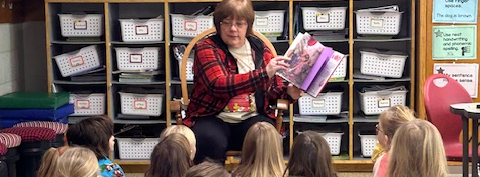 Storytime magic! Mrs. Heeren brought a book to life today, keeping her second graders hooked on every word. 💛 What’s your favorite childhood story? ⬇️📖