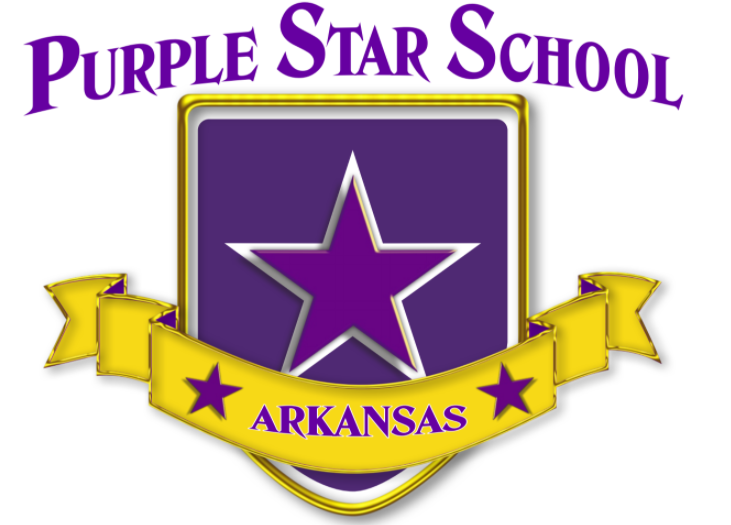 Purple Star School Arkansas logo