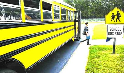 IMAGE OF A SCHOOL BUS.
