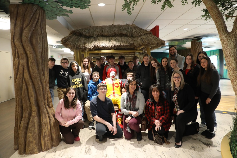 Group Photo at Ronald McDonald House
