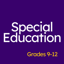 Special Education Grades 9-12